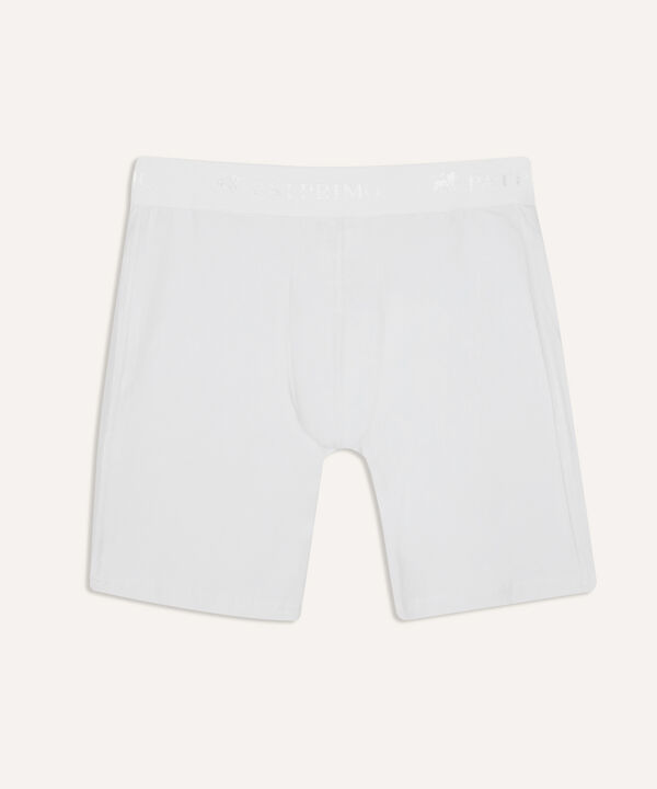 Boxer Para Hombre De Diseño Largo En Lycra-Algodón